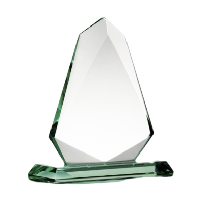 SMALL JADE GREEN ARROW 135MM HIGH