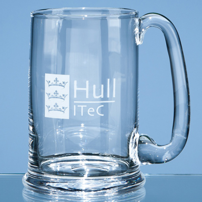Picture of DARTINGTON CRYSTAL REAL ALE TANKARD