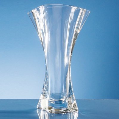 Picture of CRYSTALITE FLARED ORBIT VASE.