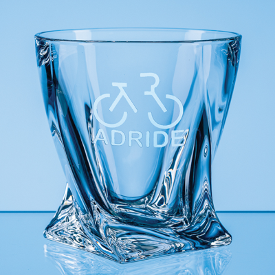 Picture of 340ML QUADRO TWIST CRYSTALITE WHISKY TUMBLER.
