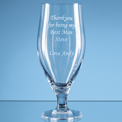 Picture of STELARA BEER GLASS.