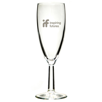 BUDGET FLUTE GLASS 174MM HIGH 6,5OZ CAPACITY