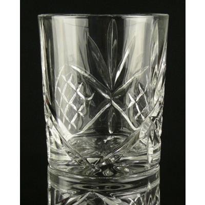 BULK HEAVY DUBLIN CUT CRYSTAL TUMBLER 320ML,