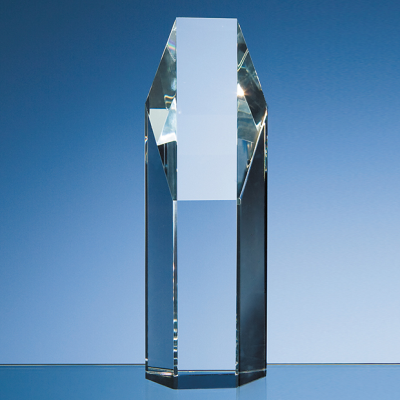 Picture of 19CM OPTICAL CRYSTAL HEXAGON AWARD
