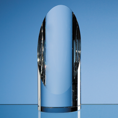 Picture of OPTICAL CRYSTAL GLASS CYLINDER AWARD.
