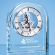 Picture of 14,5CM OPTICAL CRYSTAL ARCHED CLOCK