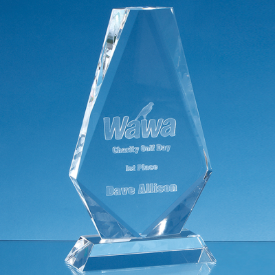 Picture of OPTICAL CRYSTAL CROPPED ICEBERG AWARD