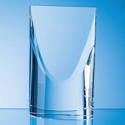 Picture of 20CM OPTICAL CRYSTAL MAJESTIC OVAL COLUMN AWARD