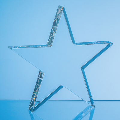 Picture of 10CM FREE STANDING OPTICAL CRYSTAL STAR AWARD