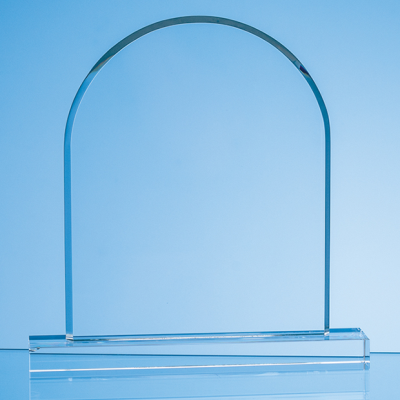 Picture of 22CM OPTICAL CRYSTAL MOUNTED ARCH AWARD