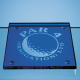 Picture of 10CM SAPPHIRE BLUE GLASS SQUARE COASTER