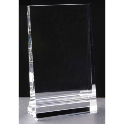 CRYSTAL SMALL PORTRAIT TABLET 125 x 75 x 30MM