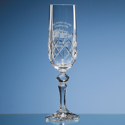 Picture of 180ML FLAMENCO CRYSTALITE PANEL CHAMPAGNE FLUTE.