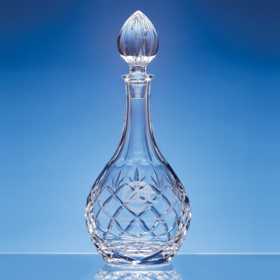 Picture of 1LTR LEAD CRYSTAL PANELLED WINE DECANTER