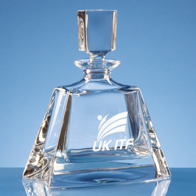 Picture of LEAD CRYSTAL MIDI BOSTON GLASS DECANTER.