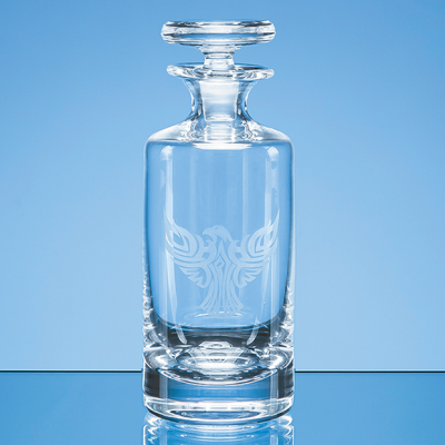 Picture of HANDMADE ROUND MINI GLASS DECANTER