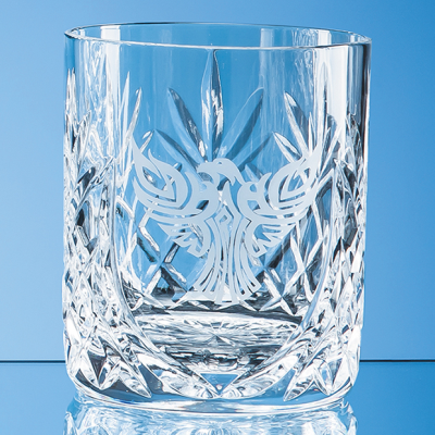 Picture of 400ML GLENCOE LEAD CRYSTAL PANEL WHISKY TUMBLER