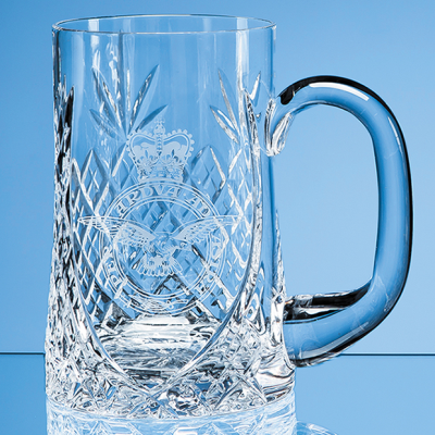 Picture of LEAD CRYSTAL SLOPED PANEL TANKARD