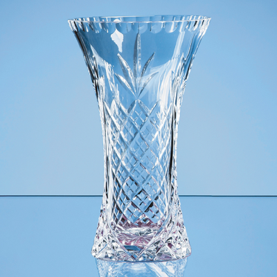 Picture of 23CM LEAD CRYSTAL PANELLED FLARED VASE