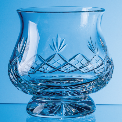Picture of 14CM LEAD CRYSTAL PANELLED HURRICANE BOWL