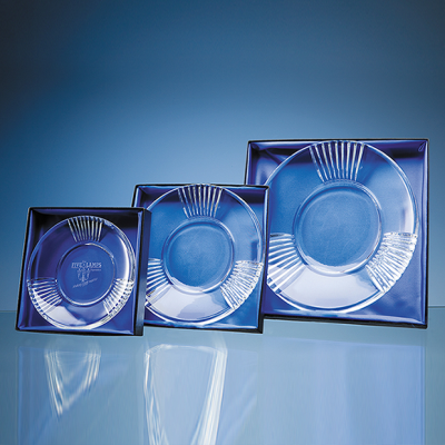 Picture of 12” PLATE SATIN LINED PRESENTATION BOX*