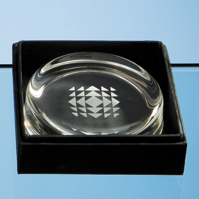 Picture of SMALL PAPERWEIGHT LEATHERETTE BOX