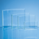 Picture of 7,5CM x 12CM x 5MM JADE GLASS BEVELLED CRESCENT