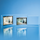 Picture of BEVELLED GLASS CRESCENT FRAME FOR 5 INCH x 3 1_&_2 INCH LANDSCAPE PHOTO