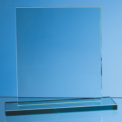 Picture of JADE GLASS RECTANGULAR AWARD.
