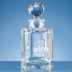 Picture of 0,8LTR CRYSTALITE SQUARE SPIRIT DECANTER