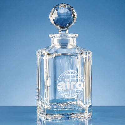 Picture of CRYSTALITE SQUARE SPIRIT DECANTER