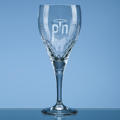 Picture of 280ML MAYFAIR CRYSTALITE PANEL GOBLET.