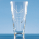 Picture of 25CM DIAMANTE CONICAL VASE with Heart Shape Cutting