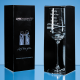 Picture of JUST FOR YOU DIAMANTE WINE GLASS with Spiral Design Cutting in an Attractive Gift Box