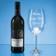 Picture of 850ML GRANDE VINO FULL BOTTLE OF WINE GLASS*