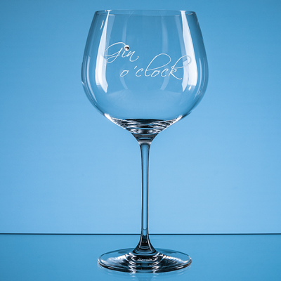 Picture of 610ML GIN OCLOCK DIAMANTE GIN GLASS