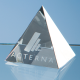 Picture of 6,5CM OPTICAL CRYSTAL 4 SIDED PYRAMID