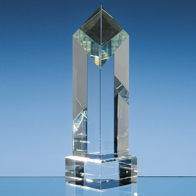Picture of 23CM OPTICAL CRYSTAL DIAMOND AWARD.