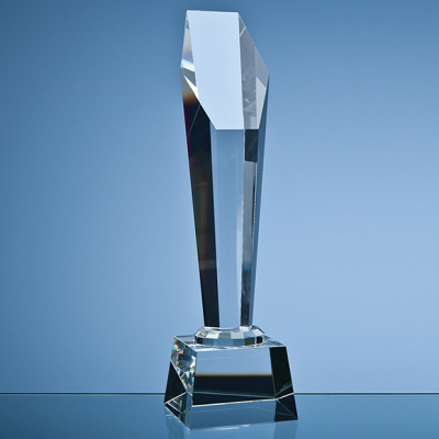 Picture of OPTICAL CRYSTAL HEXAGON COLUMN AWARD.