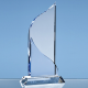 Picture of 25,5CM OPTICAL CRYSTAL GRAND BLEU AWARD