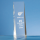 Picture of 22CM OPTICAL CRYSTAL WEDGE RECTANGULAR AWARD
