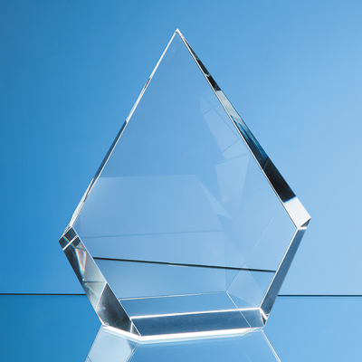 Picture of 21CM OPTICAL CRYSTAL FACET DIAMOND AWARD