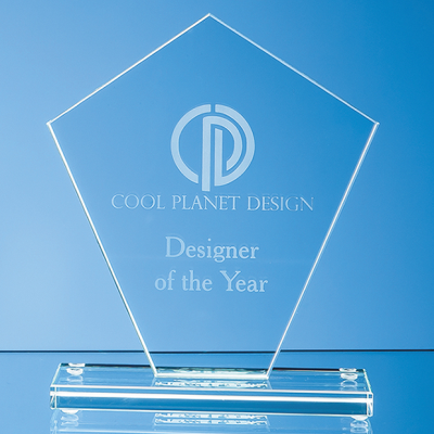 Picture of JADE GLASS DIAMOND AWARD.