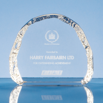 Picture of 12CM OPTICAL CRYSTAL ICE CUBE BLOCK PAPERWEIGHT; PRESENTATION BOX: INC