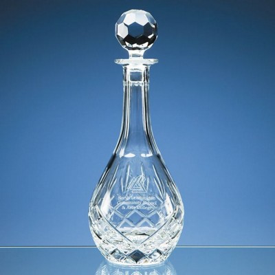 Picture of BLENHEIM LEAD CRYSTAL PANEL WIN DECANTER