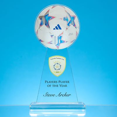Picture of 23CM x 12,5CM DIA BALL AWARD - PRINTED with Ball Only