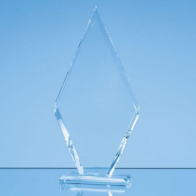 Picture of CLEAR TRANSPARENT GLASS LE DIAMOND AWARD in a Gift Box.