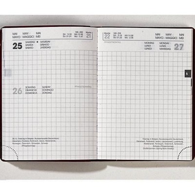 Picture of RECYCLED POCKET DIARY