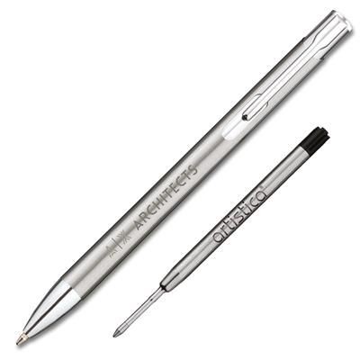 Picture of ARTISTICA SANTORINI STAINLESS STEEL BALL PEN