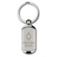 Picture of PREMIUM RECTANGULAR SAPPORO METAL KEYRING
